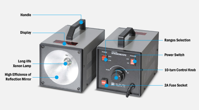 Digital STROBOSCOPE PK-DS-112E / PK-DS-112E30W